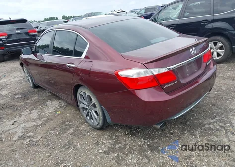 2014 Honda Accord Sport from USA, damaged, VIN 1HGCR2F5XEA240743